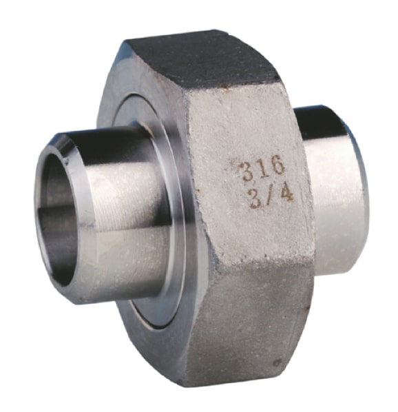 AISI 316 RACCORD UNION A SOUDER 1"